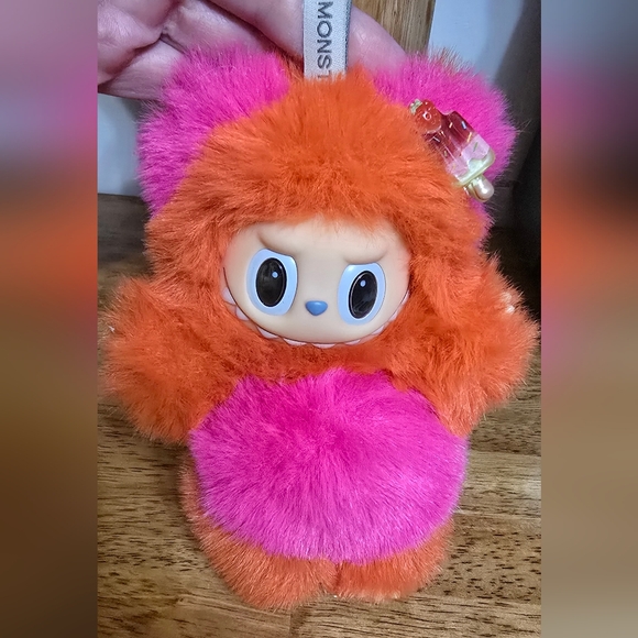 Labubu Other - Orange & Pink Labubu Bear